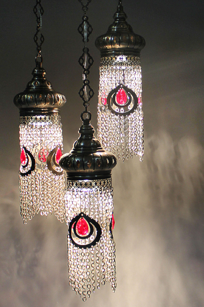 3in1 Design Chained Antique Chandelier
